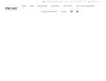 Tablet Screenshot of menuez.nl